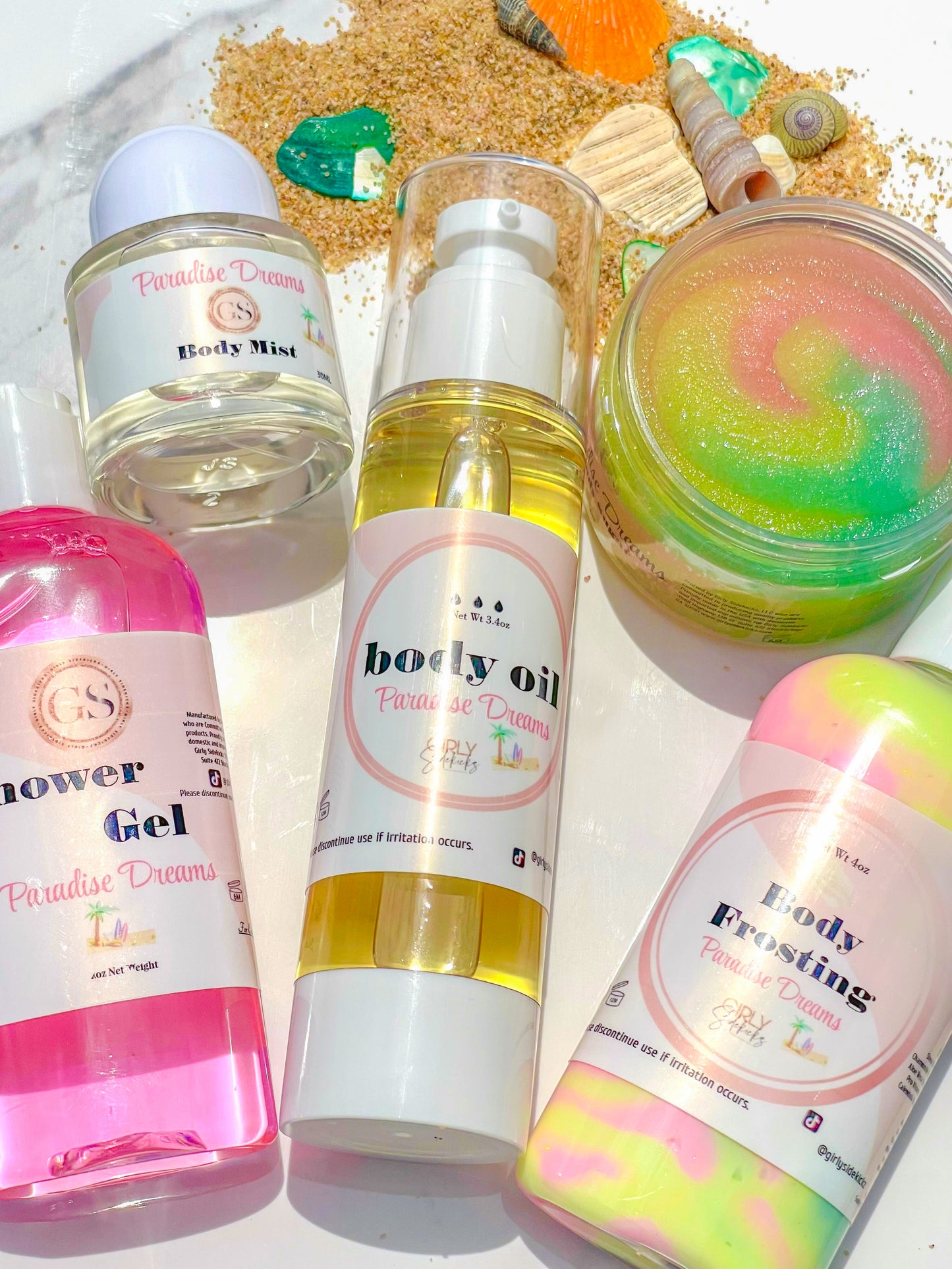 Paradise Dreams Self Care Bundle