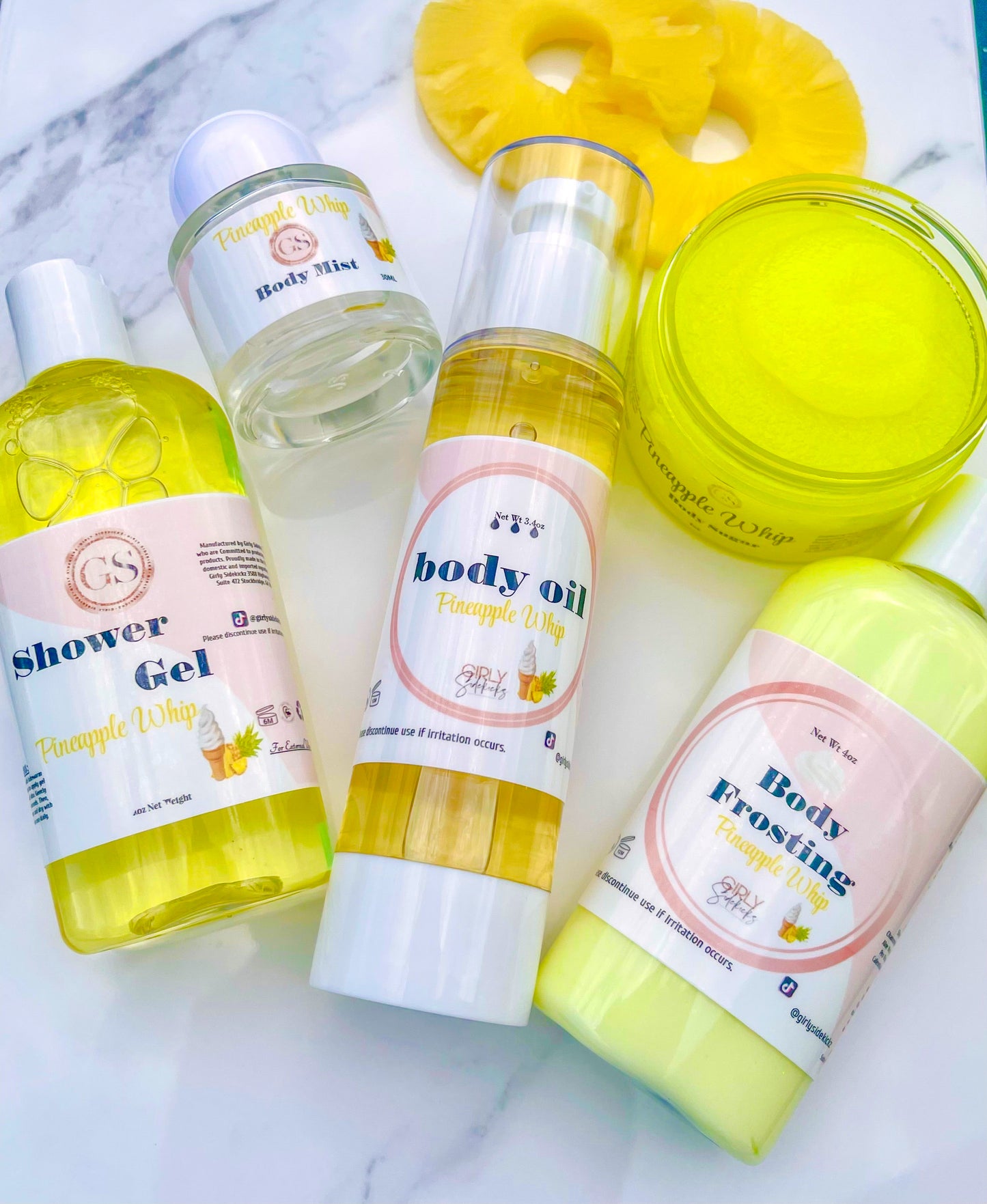 Pineapple Whip Self Care Bundle