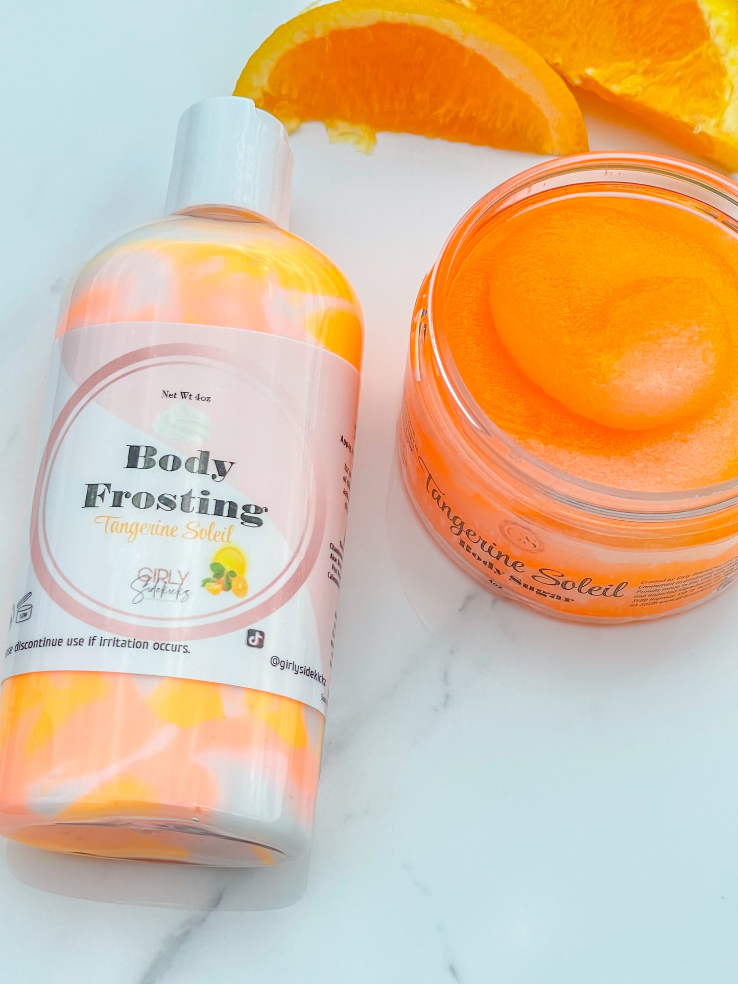 Tangerine Soleil Body Set