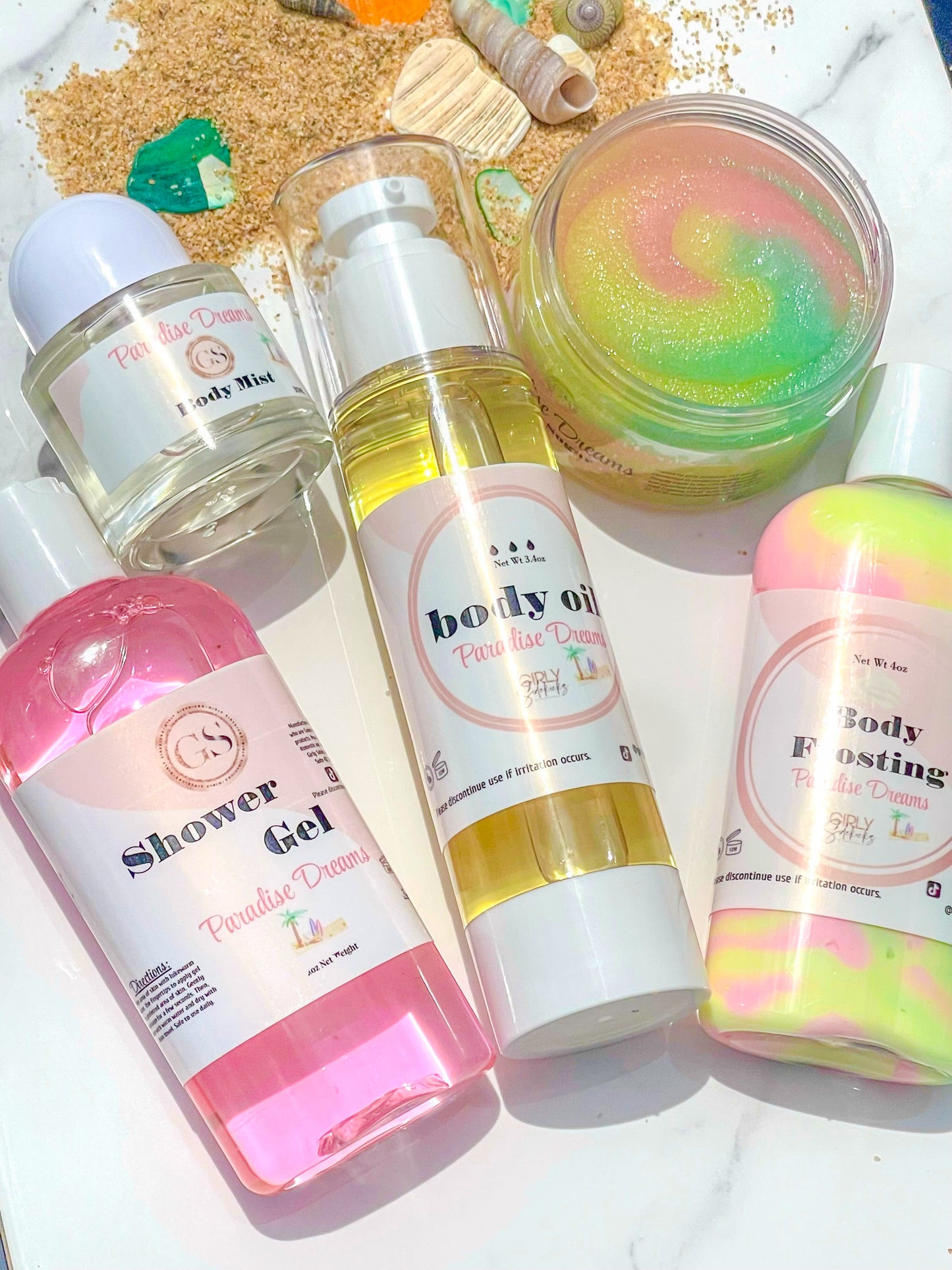 Paradise Dreams Self Care Bundle