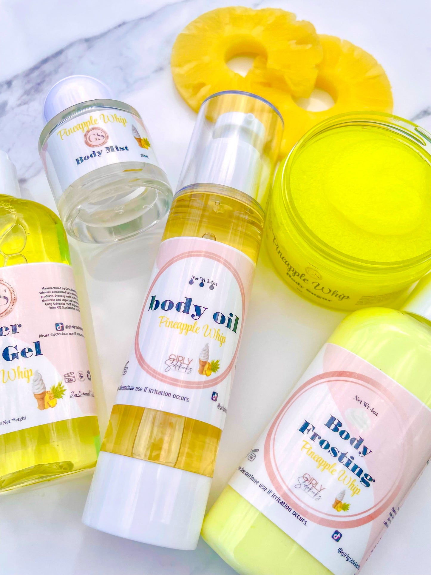 Pineapple Whip Self Care Bundle