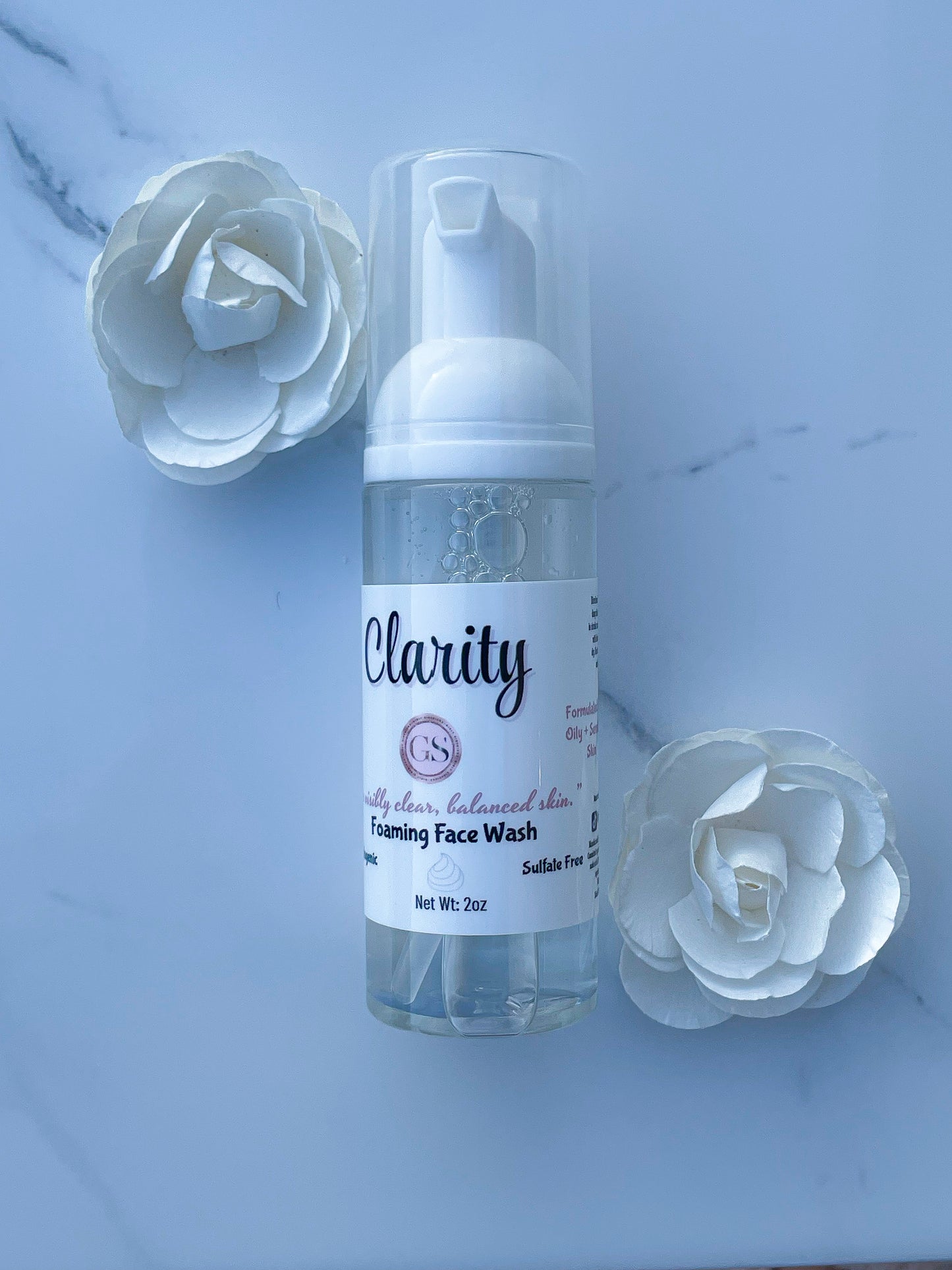 Clarity “Foaming Face Wash”