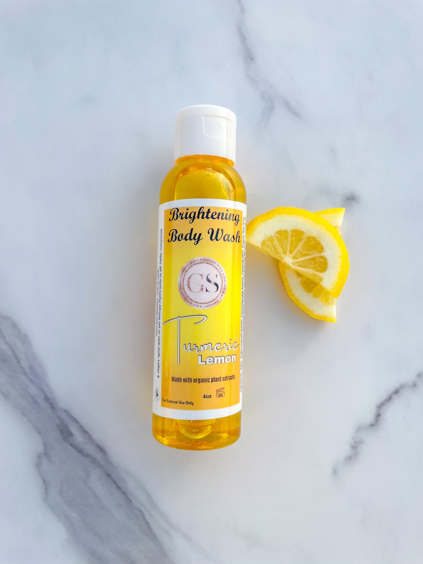 Turmeric Lemon Brightening Body Wash
