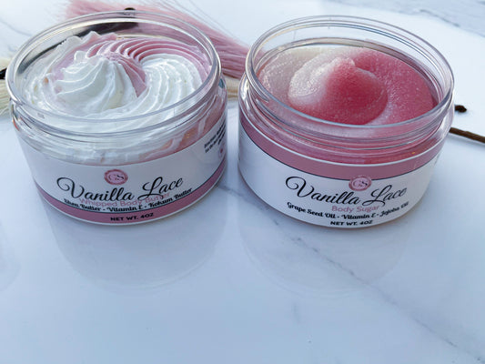 Vanilla Lace Body Set